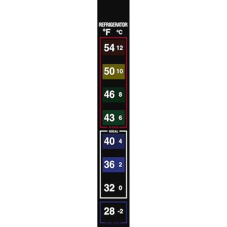Digi-Sense Reusable Low-Temperature Labels, R, PK 10 90308-80